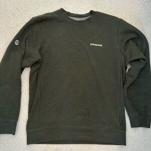 Patagonia Men's Forest Green Crewneck Sweater